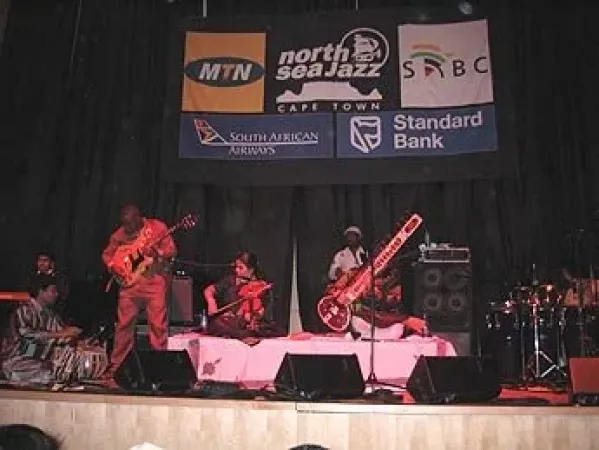 In Concert at the Capetown North Sea Jazz Festival, South Africa in 2003