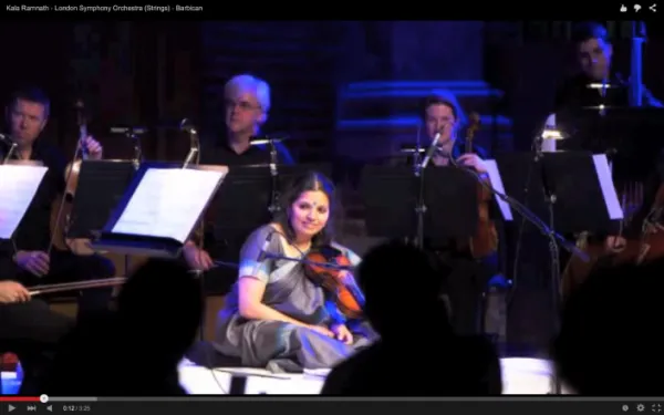 In concert with the London Symphony in 2011 in London
