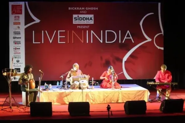 In concert in Kolkata