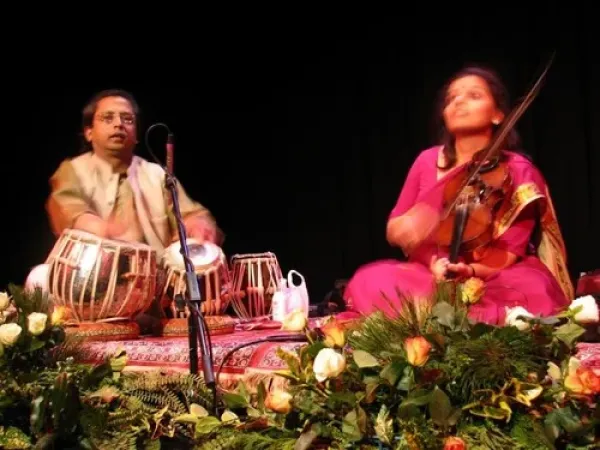 In concert in Lucknow in 1989
