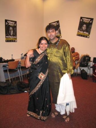 With Pandit Purbayan Chatterjee