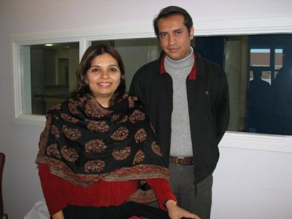 with Rudraveena Player Ustad Bahauddin Dagar