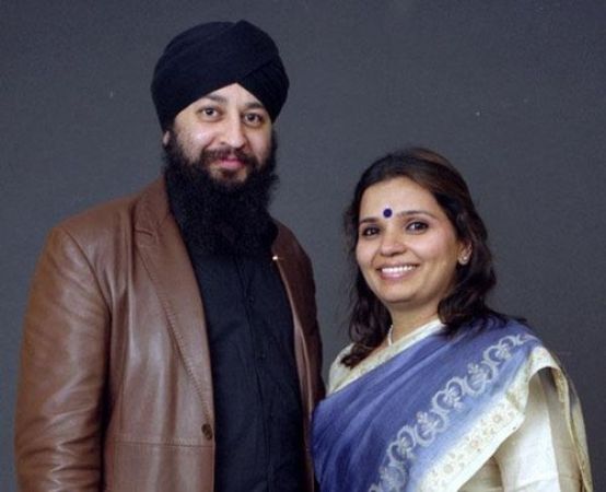 with Sandeep Virdee in London