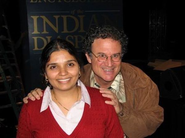 With Saxophonist George Brooks